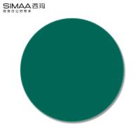 西玛（SIMAA）圆形印章专用垫 170*4mm 绿色（单位：个）
