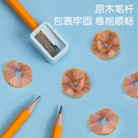 得力（deli）S956-2B 铅笔 2B铅笔 考试绘图书写铅笔 学生练字笔12支/盒 (单位：盒) 黄色