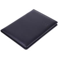 得力（deli）7950 会议记录皮面笔记本 25K/82页 1/40/80 (单位：本) 黑色
