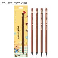 得力（deli） 六角杆铅笔 黄油小熊系列 NS730-2B 2B 10支/盒 (单位:盒)