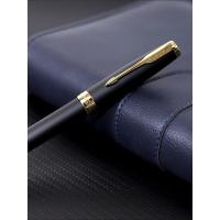 派克 卓尔磨砂黑金夹宝珠笔 书写粗细:0.7mm 长:133mm  (单位：支）