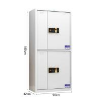 臻远 ZY-SY-255 保密文件柜 90*42*185cm 灰白色 常规通双节指纹锁 (单位:台)