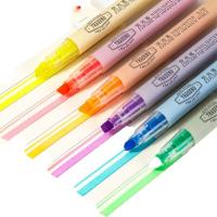 得力（deli） S624 荧光笔 78*120mm 6支/盒  (单位：盒 )