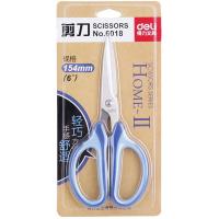 得力（deli） 6018 剪刀 154mm (单位: 把)颜色随机