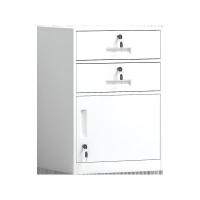 臻远 ZY5052335 钢制文件柜 活动柜 二抽 44*39*65cm（单位：台）白色
