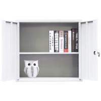 钱柜 对开矮柜双层 780钢印款 QG529661702 850*390*780mm (单位:台) 雅白