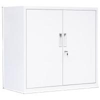 钱柜 对开矮柜双层 780钢印款 QG529661702 850*390*780mm (单位:台) 雅白