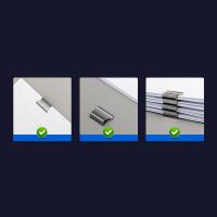 得力（deli） 8591A 透明推夹器 推夹器 1个+补充夹 8枚 透明黑色 推夹器 1个+补充夹 8枚 (单位:卡)
