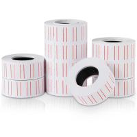 得力（deli） 3210 单排标价纸 21.5*12mm 10卷/筒 1/10/50 白色 (单位：筒) 白色