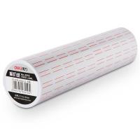 得力（deli） 3210 单排标价纸 21.5*12mm 10卷/筒 1/10/50 白色 (单位：筒) 白色