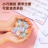 得力（deli） TP560 推推夹 20mm 20只/筒 (单位:筒) 颜色随机
