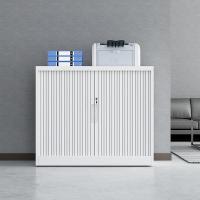 臻远 ZY5062072 钢制卷门文件柜 90*45*76cm 纯白色 (单位:台)
