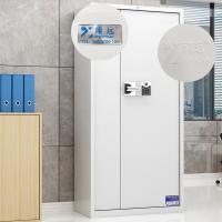 臻远 ZY-SY-249 保密文件柜 90*42*185cm 灰白色 常规通门智能指纹码锁 (单位:台)