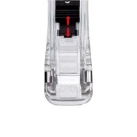 得力（deli）8591A 推夹器+8个补充夹 16mm（单位：卡）透明白