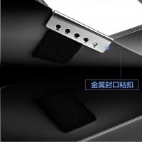 齐心（COMIX）HC-55 档案文件盒 A4  (单位:个) 黑色