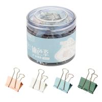 晨光（M&G） 长尾夹 ABS916BX 15mm (单位:桶) 彩色