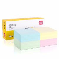 得力（deli） 7156 彩色记事便利贴 1本/包  (单位：包 )