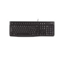 罗技（Logitech） 有线键鼠套装 双USB接口 MK120 鼠标线长:1.8m,键盘线长:1.5m (单位:套) 随机包装发货 黑色