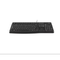 罗技（Logitech） 有线键鼠套装 双USB接口 MK120 鼠标线长:1.8m,键盘线长:1.5m (单位:套) 随机包装发货 黑色