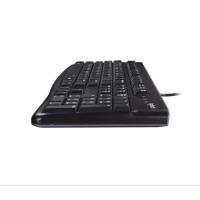 罗技（Logitech） 有线键鼠套装 双USB接口 MK120 鼠标线长:1.8m,键盘线长:1.5m (单位:套) 随机包装发货 黑色