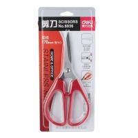 得力（deli） 6036 剪刀 170mm(6 3/4”) (单位：把) 红色