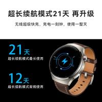 华为（HUAWEI） 智能手表 真皮表带 watch4 Pro 47.6*47.6*12.9mm (单位:台) 木星棕
