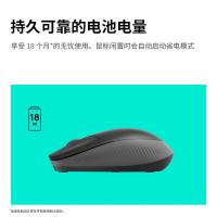 罗技（Logitech） 无线鼠标 M190 115.4*66.1*40.3mm (单位:个) 工业灰
