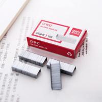 得力（deli）0010 订书钉 10号 装订12页 1000枚/盒 (单位：盒) 银色