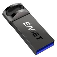 忆捷（EAGET） 优盘 USB3.0高速 U盘 U81-64G 34*14*9mm (单位:个) 黑色