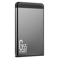 忆捷（EAGET） 移动硬盘 USB3.0 2.5英寸 G55-1T 130×79×13mm (单位:个) 锖色