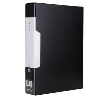 齐心（COMIX） PF80AK-1 A4 80袋 大容量资料册 带外壳 颜色随机 （单位：个）