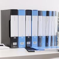 齐心（COMIX） PF80AK-1 A4 80袋 大容量资料册 带外壳 颜色随机 （单位：个）