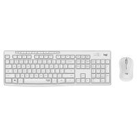 罗技（Logitech） MK295 无线轻音键鼠套装 带2.4G接收器-USB  (单位：套 )白色
