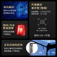 国保（Guub）M153-K3 文件柜 1900*900*430mm 钢制 电子密码锁 （单位：台 ） 米白色·藏蓝色