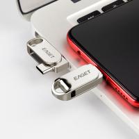 忆捷（EAGET） 优盘 手机U盘Type-C USB3.2双接口 HT10-128G 36.5*12.2*7.5mm (单位:个) 珍珠镍