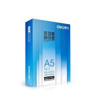 得力（deli）Z7123 A5 70g 打印纸 500张/包 10包/箱（单位：箱）