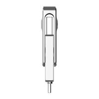 忆捷（EAGET） 优盘 手机U盘Type-C USB3.0 双接口 CF20-128G 66*15.7*12.7mm (单位:个) 珍珠镍
