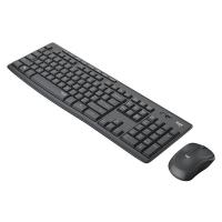 罗技（Logitech） MK295 静音无线键鼠套装 鼠标99*60mm 键盘438*143mm（单位：套） 黑色