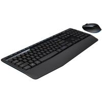 罗技（Logitech） MK345 无线键鼠套装 USB 键盘441*187mm 鼠标106*68mm（单位：套） 黑色