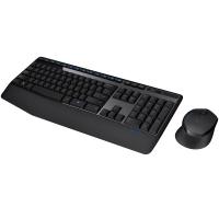 罗技（Logitech） MK345 无线键鼠套装 USB 键盘441*187mm 鼠标106*68mm（单位：套） 黑色