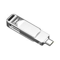 忆捷（EAGET） 优盘 手机U盘Type-C USB3.0 双接口 CF20-256G 66*15.7*12.7mm (单位:个) 珍珠镍