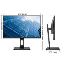 AOC 电脑显示器 旋转升降 Q27P2C 27英寸 (单位:台)