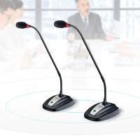 得胜（TAKSTAR） 一拖二无线麦克风 U段鹅颈式会议无线话筒 TS-8807TT 430*190*51mm (单位:套)  黑色