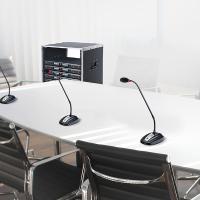 得胜（TAKSTAR） 一拖二无线麦克风 U段鹅颈式会议无线话筒 TS-8807TT 430*190*51mm (单位:套)  黑色