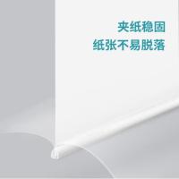 得力（deli） 5532 抽杆夹 A4 5个/套 （单位：包） 绿色