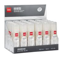 得力（deli）7107 ACR固体胶 15g/支 24支/盒（单位：盒）透明 新老包装随机发货
