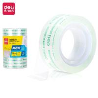得力（deli） 30079 文具胶带 18mm*18m 4卷/筒，160筒/箱 透明色 新旧包装随机发货 (单位:筒)