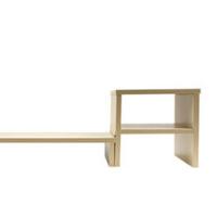 倍方 1962 显示器增高架 单层+置物柜  (单位：个 )德国枫木