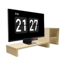 倍方 1962 显示器增高架 单层+置物柜  (单位：个 )德国枫木