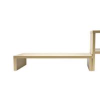 倍方 1962 显示器增高架 单层+置物柜  (单位：个 )德国枫木